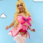 First pic of Kayla Kiss Pics Princess Peach @ GirlsForDays.com