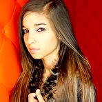 First pic of Cool teen darling Nika Nikola is very popular in college and she loves to tease guys.