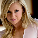 First pic of Lena Nicole Blonde Babe Bares Perky Nipples