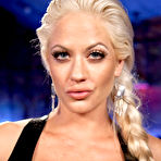 First pic of SexPreviews - Holly Heart horny blonde bombshell bound shocked and electro fucked by lezdom Bella Rossi