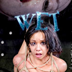 First pic of SexPreviews - Kimmy Lee busty ebony is rope bound and spanked with mouth cumshot