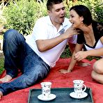 First pic of Sex Previews - Mira Cuckold turning a lovely picnic into a dominating cuckold game