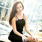 First pic of Sophia Smith Black Dress and Stockings