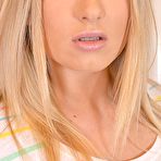 First pic of Sex Previews - Lucy Heart natural tits blonde strips in the bathroom and toys her pussy to orgasm