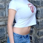 First pic of Young amateur Hailie with her big tits out (Wishgirls)