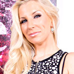 First pic of Ashley Fires Blonde Pornstar In Sexy Garter Belt and Stockings