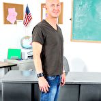 Third pic of Sexily dressed brunette Aria Aspen entices guys with the really erotic posing