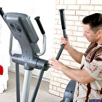 First pic of Big boobs of lusty Kayla Paige are bouncing as she is moaning on the stiff cock