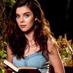 First pic of Hot Brunette Strips in the Woods
