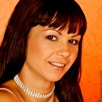 First pic of Skinny lesbian tramps Angelina Crow and Cayenne Klein dine on bald, pink pussies with lust.
