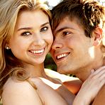 Fourth pic of Dude gets an oral sex treatment from teen chick Molly Bennett and then impales her on his cock