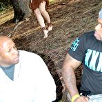 First pic of Hard black members are penetrating mouth and anal hole of very excited Nadine Sage