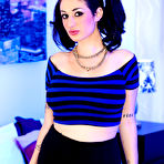 First pic of 
      Arabelle Raphael exposes her natural boobs and juicy butt
    