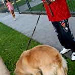 First pic of Naughty girlie Missy Maze is sliding her hot shaved pussy up and down stiff black piston