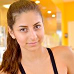 Fourth pic of Playful babe Nina jogs and fucks herself with a banana at PinkWorld Blog
