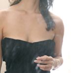 First pic of Berenice Marlohe cleavages and side of boob
