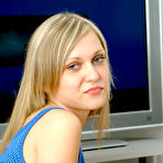 First pic of Kirsten Nubiles: Busty blonde chick takes her... - BabesAndStars.com