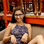 Second pic of Busty Nina North Naked in a Car