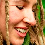 First pic of 
      Jilly: Hairy hippie amateur stripping in the forest at All Natural Cuties
 