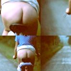 Second pic of Charlotte Alexandra exposed her nude boobs and hairy pussy