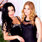 First pic of 
      Daphne Klyde and Chrissy Fox feast on a couple of cocks
    