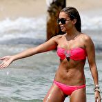 Fourth pic of Sylvie van der Vaart sexy in pink bikini