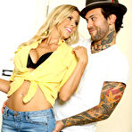 Second pic of Alexis Fawx fucks her stepson in the laundry room