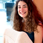 First pic of Naturally busty girl Livia teasing outdoors in the rain at PinkWorld Blog