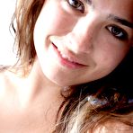 First pic of Mirabelle from abbywinters.com - Sexy hairy brunette amateur Mirabelle undresses slowly at Brdteengal