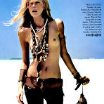 Fourth pic of Cristina Tosio sexy and topless scans from magazines