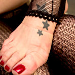 Fourth pic of Katie St Ives, Vanessa Cage and Katie Summers in foot fetish scene with a guy