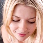 First pic of Eden from abbywinters.com - Hairy blonde amateur fingering her wet pussy at Brdteengal