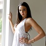 First pic of Busty brunette Tiffany Tyler gets slammed hardcore on the floor after giving a blowjob