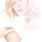 Second pic of Delta Goodrem non nude posing scans from mags