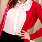 First pic of Lauren Chelsea in Pink Stockings