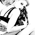 Third pic of Drew Barrymore posing for Guess Jeans Ads shows nipple slip