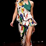 Second pic of Elena Melnik various sexy runway photod