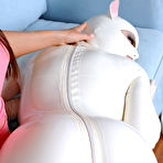 Third pic of Angelica Heart and Latex Lucy are both into BDSM action and showing off.