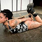 Third pic of SexPreviews - Jessica Creepshow is rope bound and masked by maledom Jack Hammer