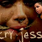 Fourth pic of SexPreviews - Jessica Creepshow is rope bound and masked by maledom Jack Hammer