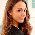 First pic of Zofeya Topless in Black Pantyhose