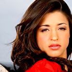 First pic of Indian beauty Uma Stone in red blouse and black underwear is very curious about hard cock