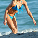 Third pic of Emma Rigby in blue bikinie photoset