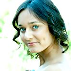 Fourth pic of Chandra hairy bush compliments her natural and youthful appeal, and carefree beauty as she strips her blue-dotted dress and lounge under the golden afternoon sun.
