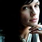Third pic of Famke Janssen sexy posing scans from mags