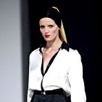 Fourth pic of Fanny Francois shows her sexy legs runway shots