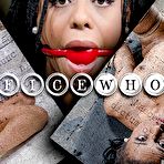 Fourth pic of SexPreviews - Kira Noir office babe is rope bound and pussy and mouth fucked by maledom Jack Hammer