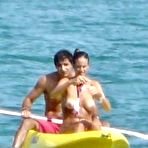 First pic of Busty Francesca Fioretti sexy and topless paparazzi shots