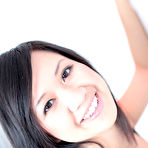 First pic of Asian bimbo Carmina Allure worships hard stick and tastes the fresh sperm