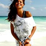 First pic of Gracie Carvalho sexy in bikinies on the beach photoshoot